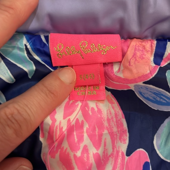 Lilly Pulitzer Caylee Vest - Small (4-5) - Picture 5 of 6